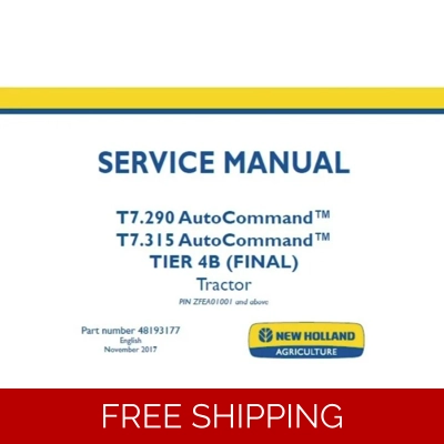 NEW HOLLAND T9.435 , T9.480 , T9.530 , T9.565 , T9.600 , T9.645 , T9.700 TIER 4B (FINAL) TRACTORS SE NEW HOLLAND T9.435 , T9.480 , T9.530 , T9.565 , T9.600 , T9.645 , T9.700 TIER 4B (FINAL) TRACTORS SE